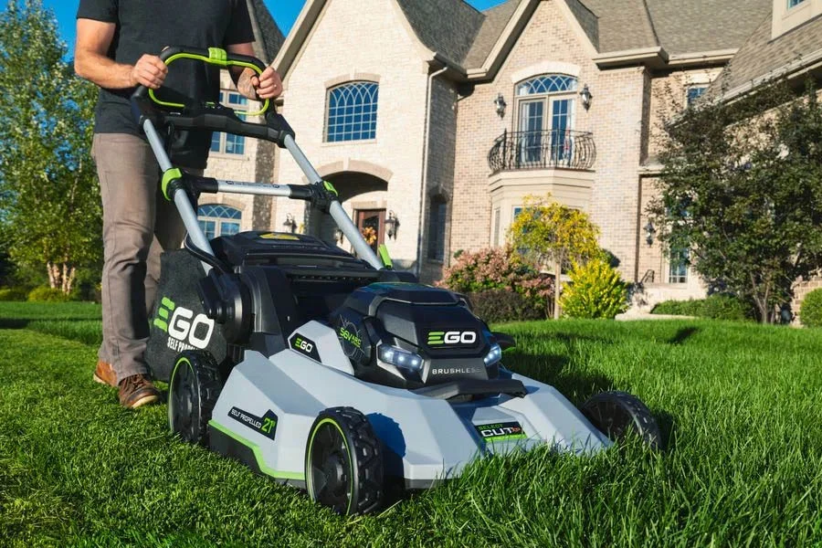 electric push mower